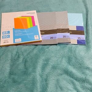 Colorful Cardstock Paper Set